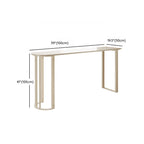 Free Form Sintered Stone White Bar Table