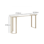 Free Form Sintered Stone White Bar Table