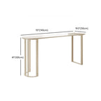 Free Form Sintered Stone White Bar Table