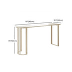 Free Form Sintered Stone White Bar Table