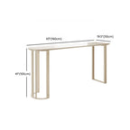Free Form Sintered Stone White Bar Table
