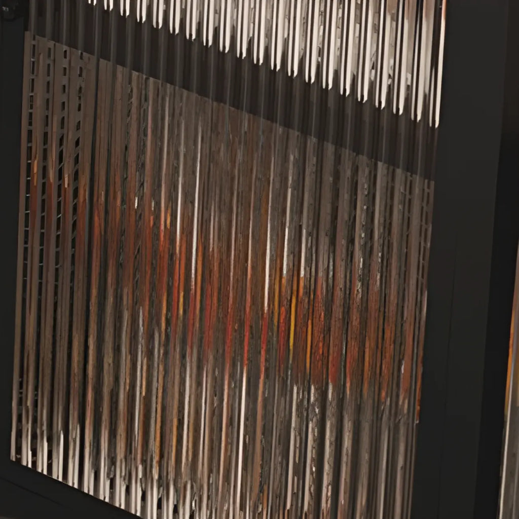 Sleek White Slate Storage Bar Tables with Stemware Holders