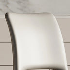 Saddle Faux Leather Counter Bar Stool High Back