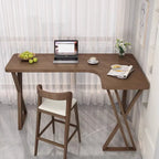 Smooth Brown Wooden Free Foam Bar Tables