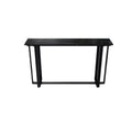 Scandinavian Slate Metal Rectangular Bar Tables