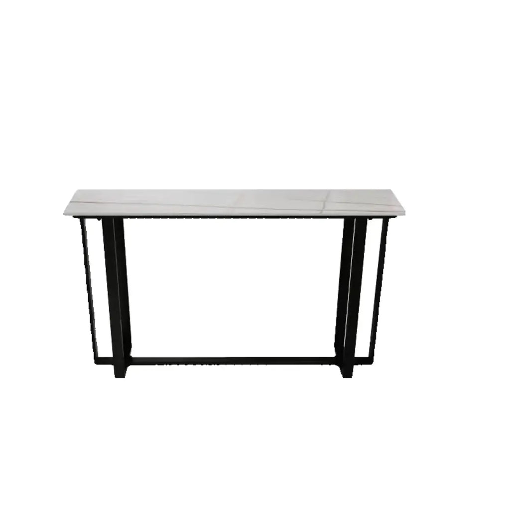 Scandinavian Slate Metal Rectangular Bar Tables