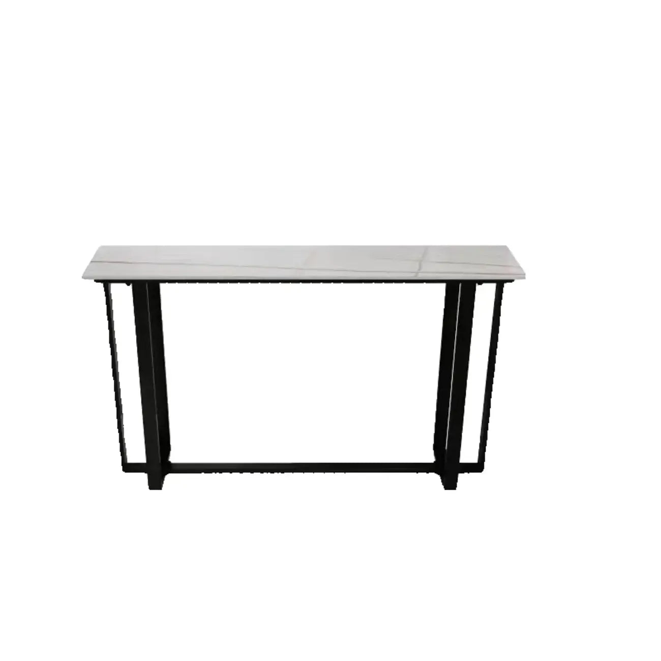Scandinavian Slate Metal Rectangular Bar Tables