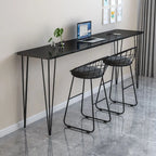 Modish Wooden Counter Height Bar Tables