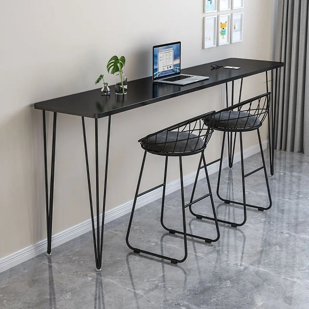 Modish Wooden Counter Height Bar Tables