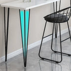 Modish Wooden Counter Height Bar Tables