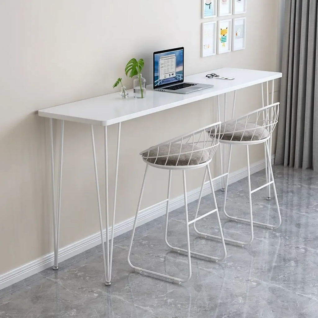 Modish Wooden Counter Height Bar Tables