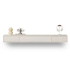 Modern Wooden Wall-mounted TV Stand for Living Room