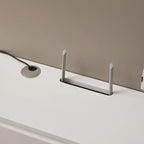 Modern Wooden Wall-mounted TV Stand for Living Room