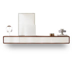 Modern Wooden Wall-mounted TV Stand for Living Room