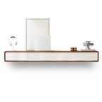 Modern Wooden Wall-mounted TV Stand for Living Room