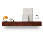 Modern Wooden Wall-mounted TV Stand for Living Room