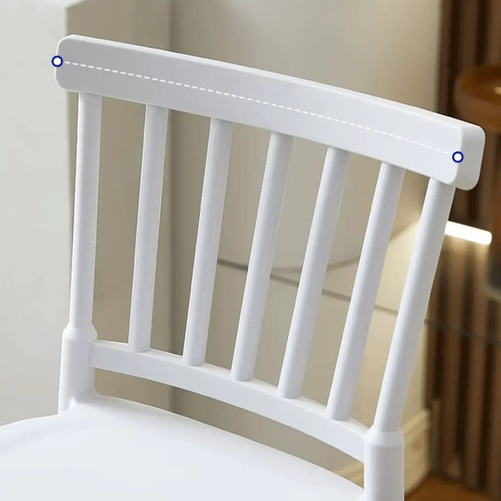 Modern Acrylic Square Counter Height Stools with Back