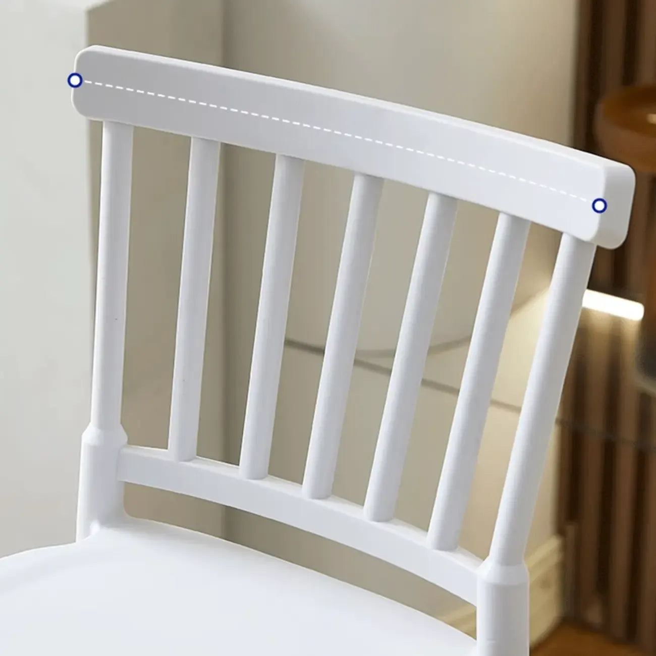 Modern Acrylic Square Counter Height Stools with Back