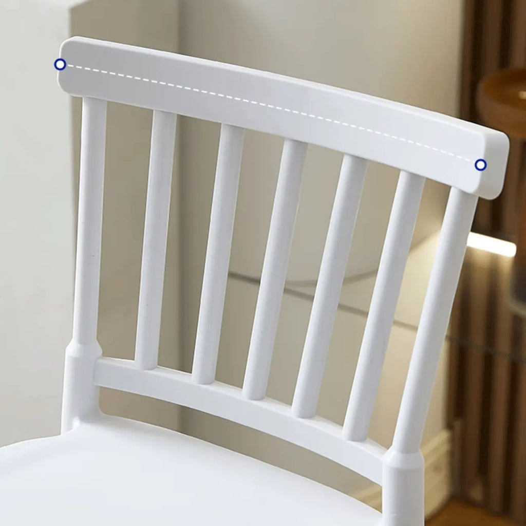 Modern Acrylic Square Counter Height Stools with Back