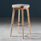 30 Inch Modern Leather Backless Bar Stools