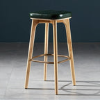 30 Inch Modern Leather Backless Bar Stools
