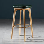 30 Inch Modern Leather Backless Bar Stools