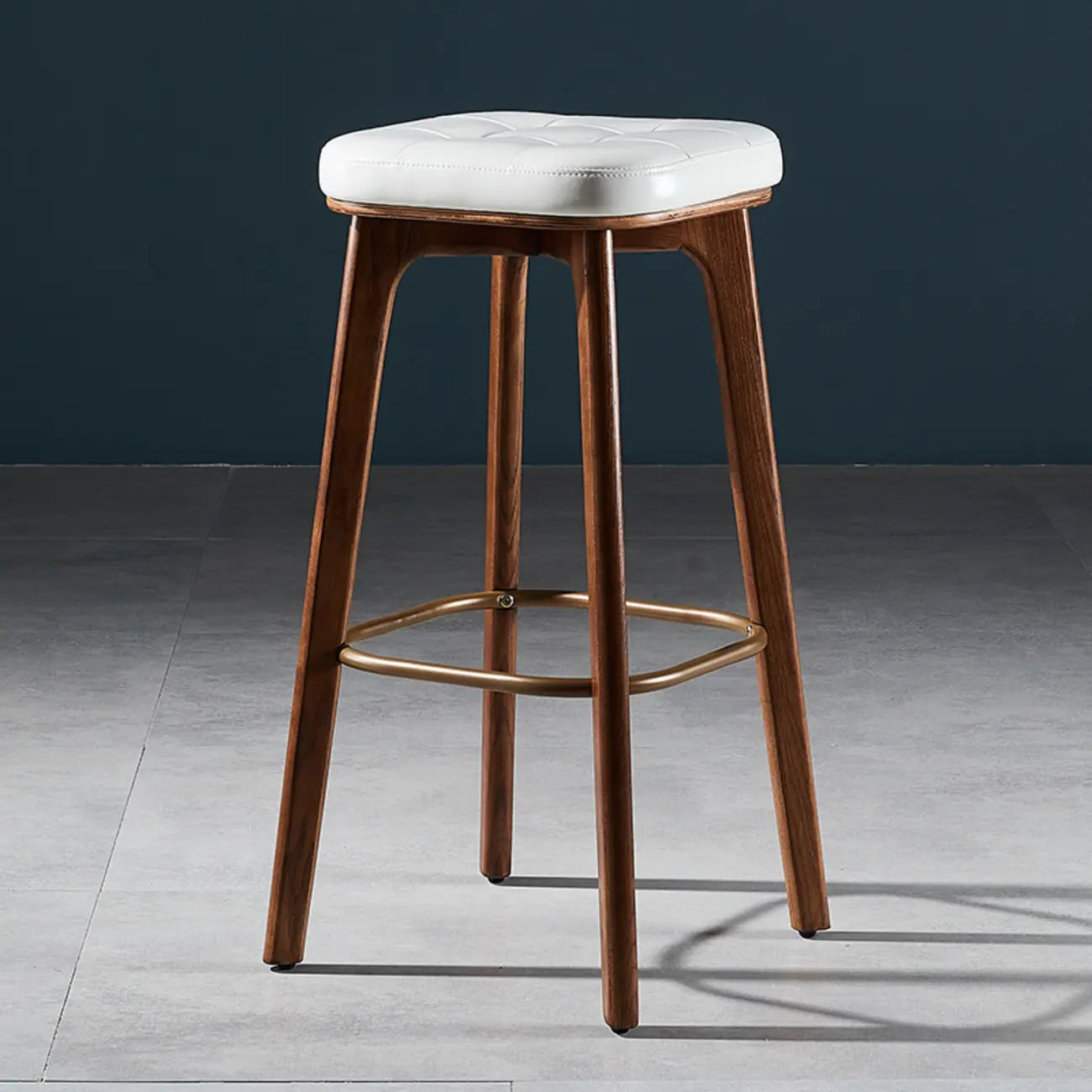 30 Inch Modern Leather Backless Bar Stools