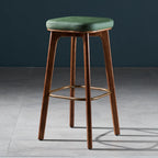 30 Inch Modern Leather Backless Bar Stools