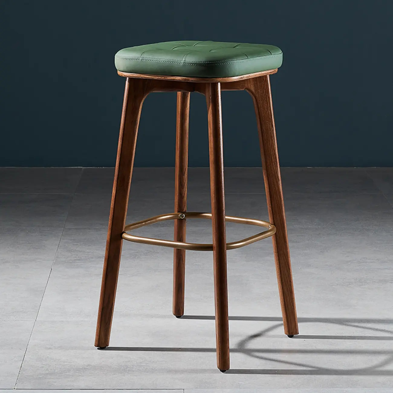 30 Inch Modern Leather Backless Bar Stools