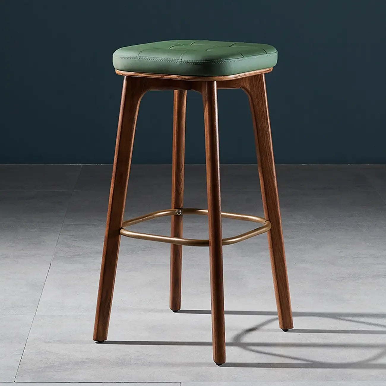 30 Inch Modern Leather Backless Bar Stools