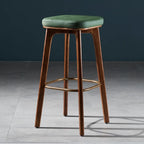 30 Inch Modern Leather Backless Bar Stools