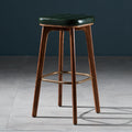 30 Inch Modern Leather Backless Bar Stools