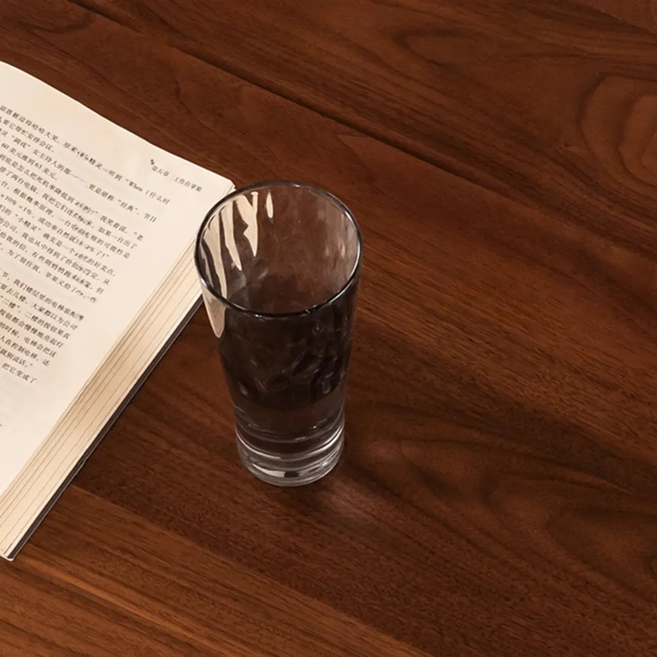 Elegant Wooden Display Cabinet with Drawers and Glass Door