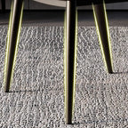 Scandinavian Faux Leather Wingback Dining Chairs