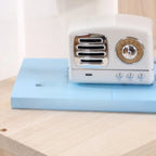 Narrow Modular Wooden Cube Bookcase with Doors