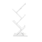 73H Black Metal Geometric Open Cube Bookcase