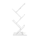 73H Black Metal Geometric Open Cube Bookcase