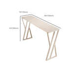 Modern Chalk Slate Metal Twin Pedestal Bar Tables