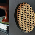 63L x 14W Oriental Wooden Modular Cube Bookcase