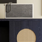 63L x 14W Oriental Wooden Modular Cube Bookcase