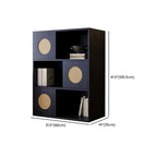 63L x 14W Oriental Wooden Modular Cube Bookcase