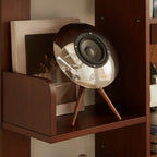 Rectangle Brown Wood 4-Tier Open Bookcase