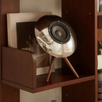 Rectangle Brown Wood 4-Tier Open Bookcase