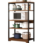 Steel Open Back White Vertical Bookcase with Storage