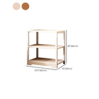 Steel Open Back White Vertical Bookcase with Storage