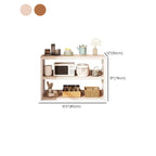 Steel Open Back White Vertical Bookcase with Storage