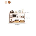 Steel Open Back White Vertical Bookcase with Storage