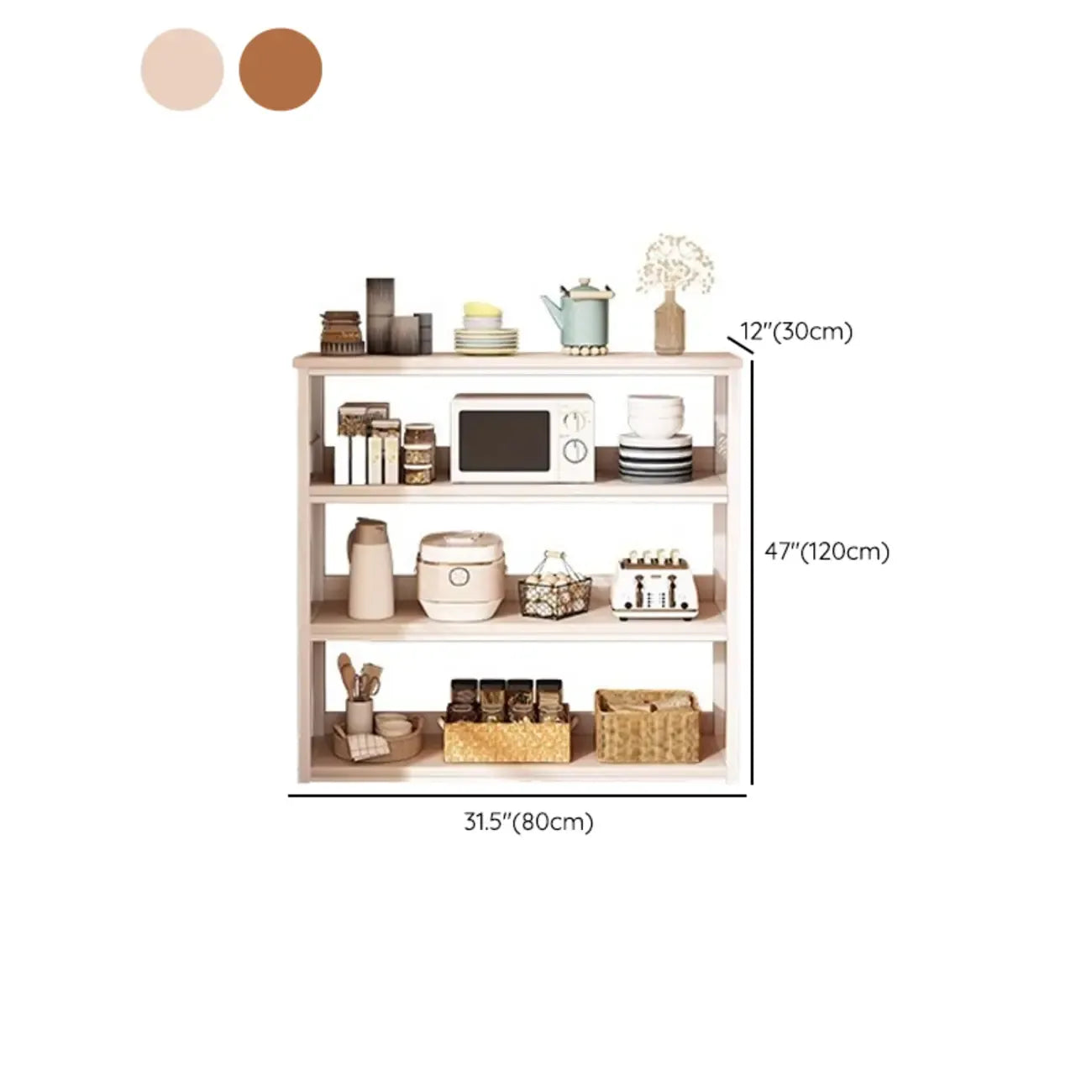 Steel Open Back White Vertical Bookcase with Storage