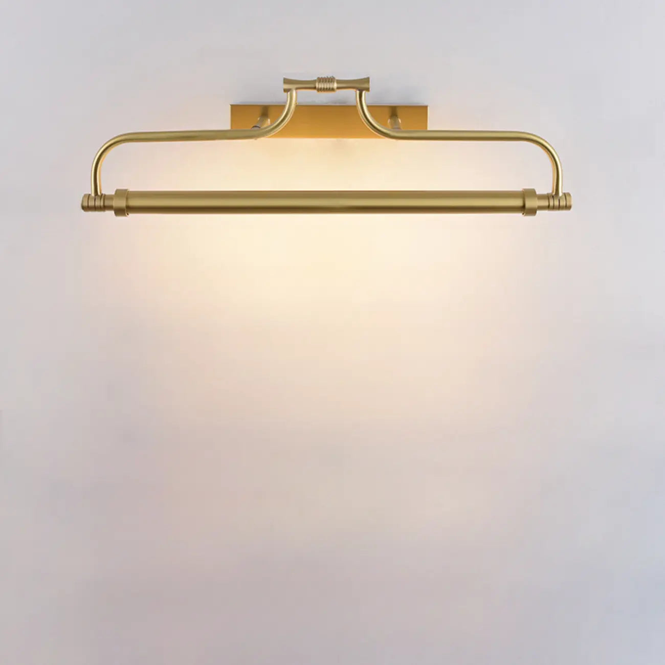 Geometric Gold Metal Vanity Light with LED