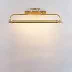 Geometric Gold Metal Vanity Light with LED